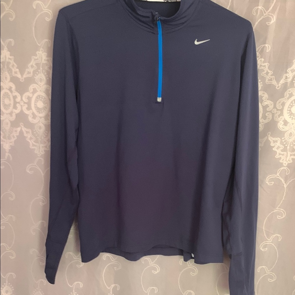 Nike‎ Dark Blue Quarter-Zip Pullover